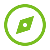 icon of navigation compass